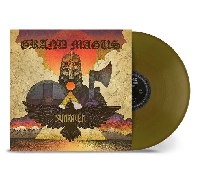 GRAND MAGUS - SUNRAVEN (LP, GOLD VINYL)