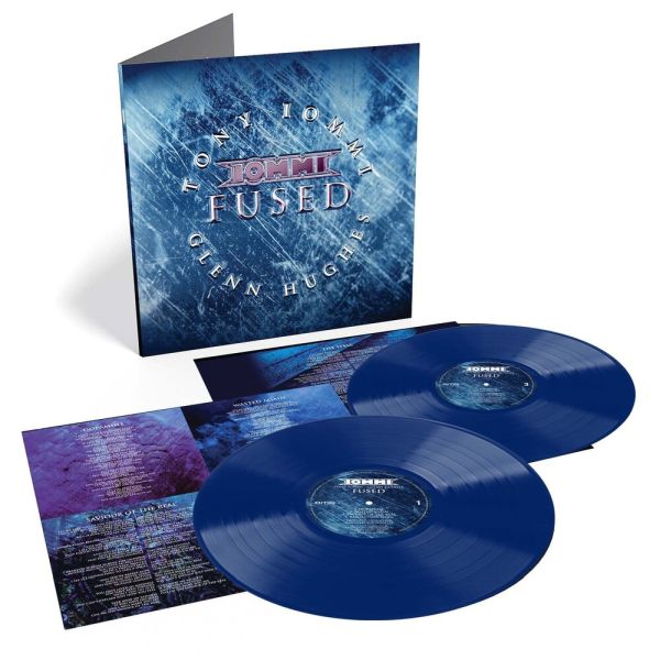 TONY IOMMI/ GLENN HUGHES - FUSED (COBALT BLUE VINYL, 2LP)