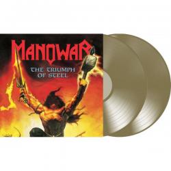 MANOWAR - THE TRIUMPH OF STEEL GOLD VINYL REISSUE (2LP)