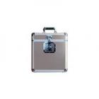 12 INCH RECORD FLIGHT CASE FOR 25 LPS - SILVER