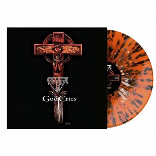 GOD CRIES SPLATTER VINYL REISSUE (LP)